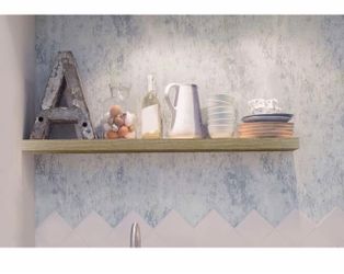 Floating Wood Wall Shelf