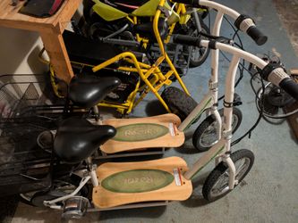 Razor Ecosmart Electric Scooters with Upgraded Batteries and chargers 36v 15 ah