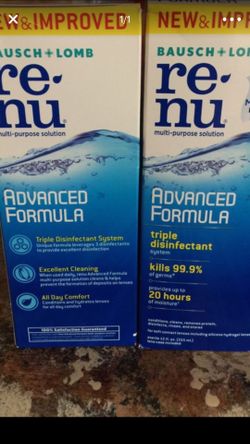 ReNu Eye Care Brand New Never Used