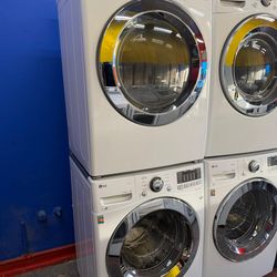 Set Lg washer and dryer gas