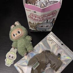 Green Grape Labubu