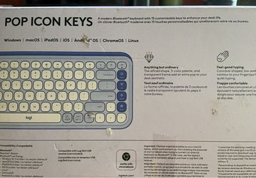 Logitech POP Icon Keys Bluetooth Keyboard