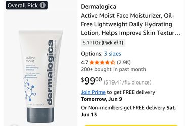 Dermalogica Active Moist Face Moisturizer