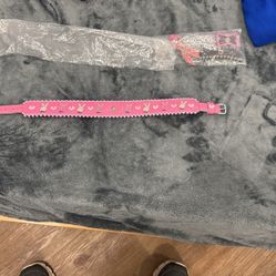 Leather Beaded Choker