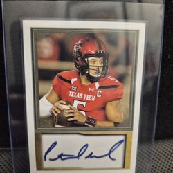 Patrick Mahomes III COLLEGIATE Sports Collection Texas Tech