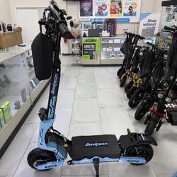 Arwibon GT08 Electric Scooter 50MPH! Finance For $50 Down Payment!!