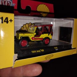 1944 Jeep MB Shell Oil M2 1:64 Scale Diecast Collectable New In Box 