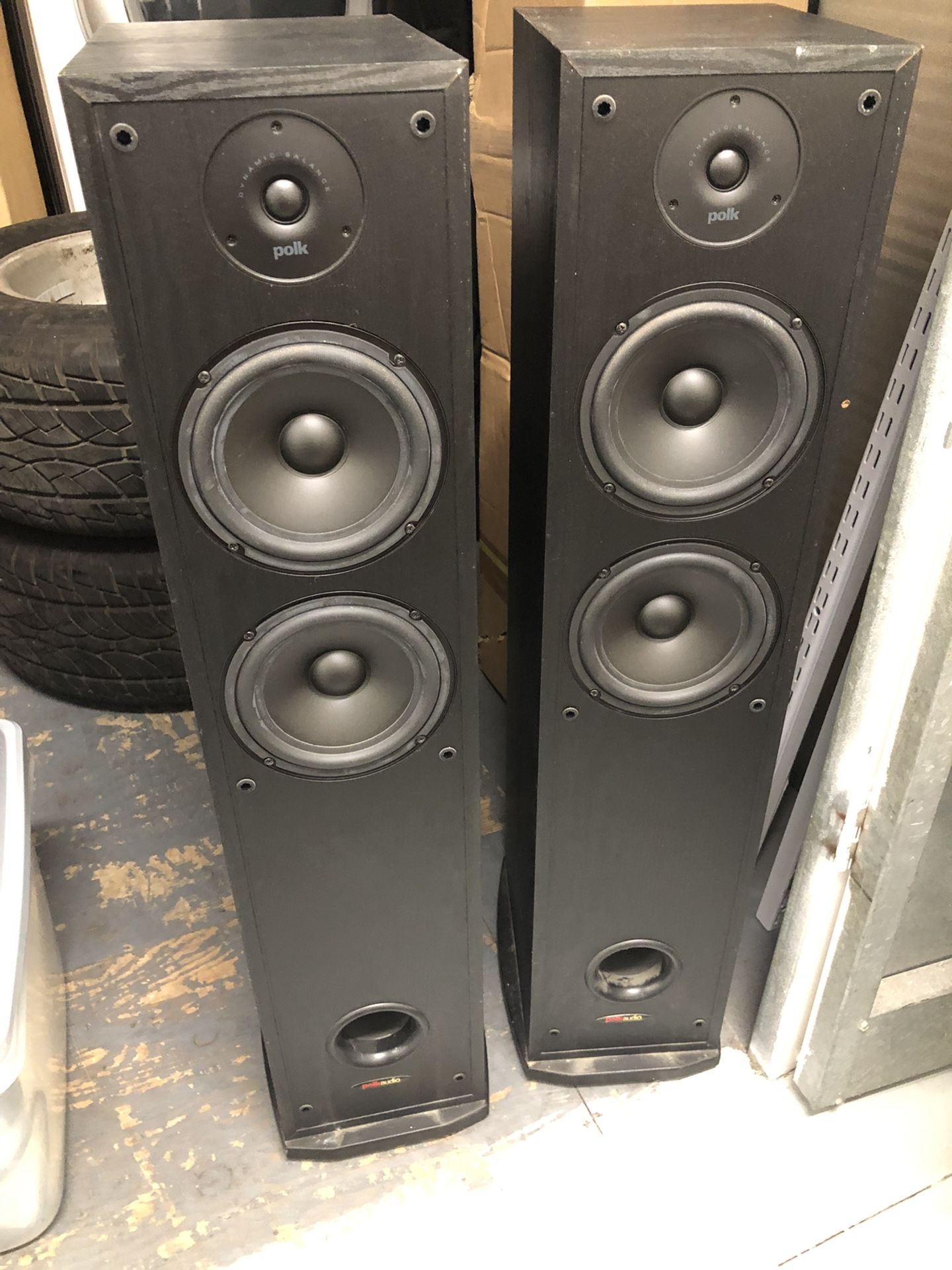 Polk Audio R50 Pair Of Floor Speakers R-50