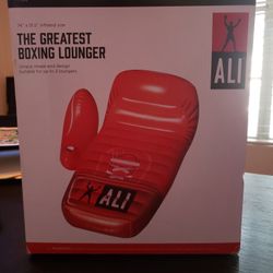 BOXING GLOVE POOL LOUNGER!!