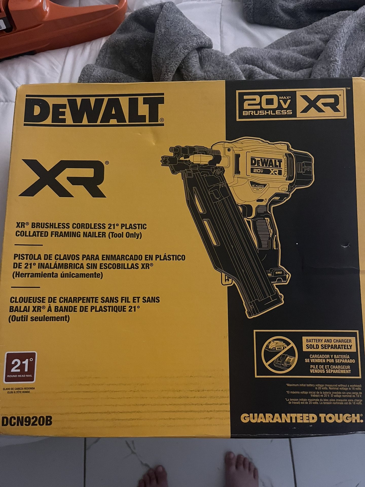 Brand New Dewalt Framing Gun 