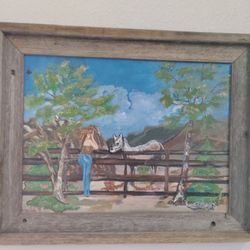 Acrilic Paint, Local Artist 