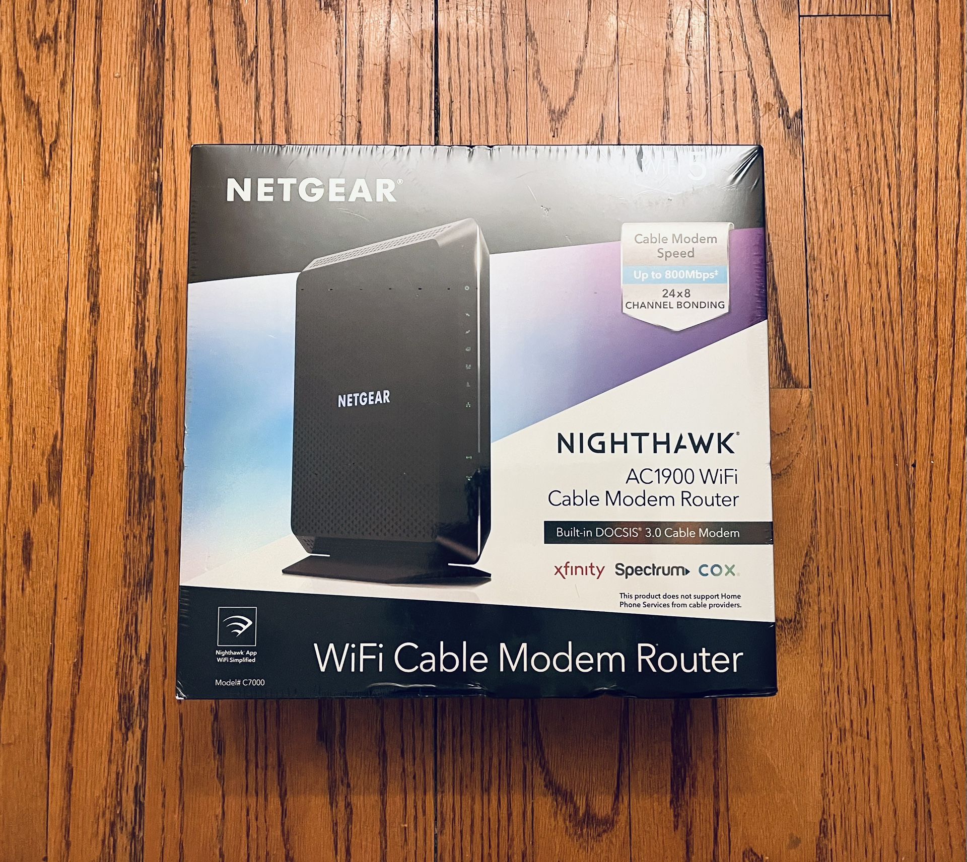 Nighthawk AC 1900 WiFi Cable Modem Router