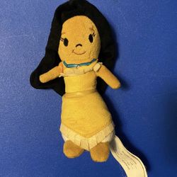 Pocahontas Disney Princess Mini Beanie Plush Doll Figurine 5"