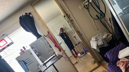 Tall mirror 8 ft x 2-1/2 ft
