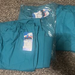 Teal Scrub Bottoms 