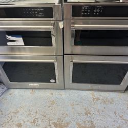30” Wall Oven Combo With Microwave And Air fryer Options 