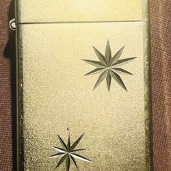 Vintage Scripto Butane Gold Star Lighter