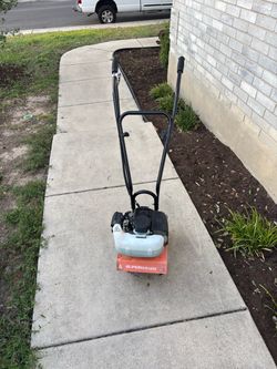 SuperHandy Gas-Powered Mini Tiller Cultivator