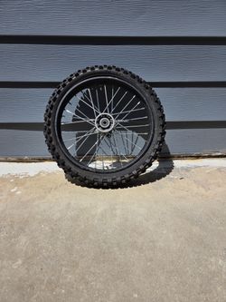 Pit bike wheel