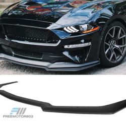 Fits 18-22 Ford Mustang GT Style Add on Front Bumper Splitter Lip Unpainted PP