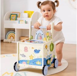 Wooden Baby Push Walker