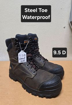 Ariat work boots sz9.5D STEEL TOE