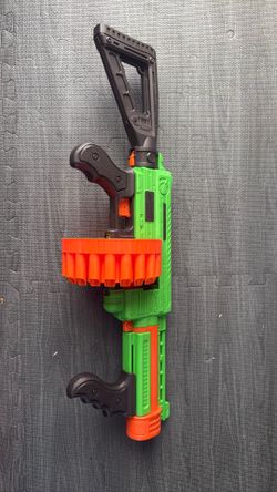 Adventure Force Villainator Pump-Action Super-Drum Foam Dart Blaster NERF Elite and XShot D