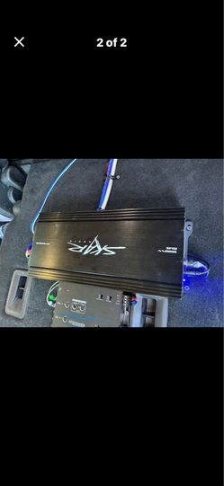 SKAR Amp, 12” subs and ported box