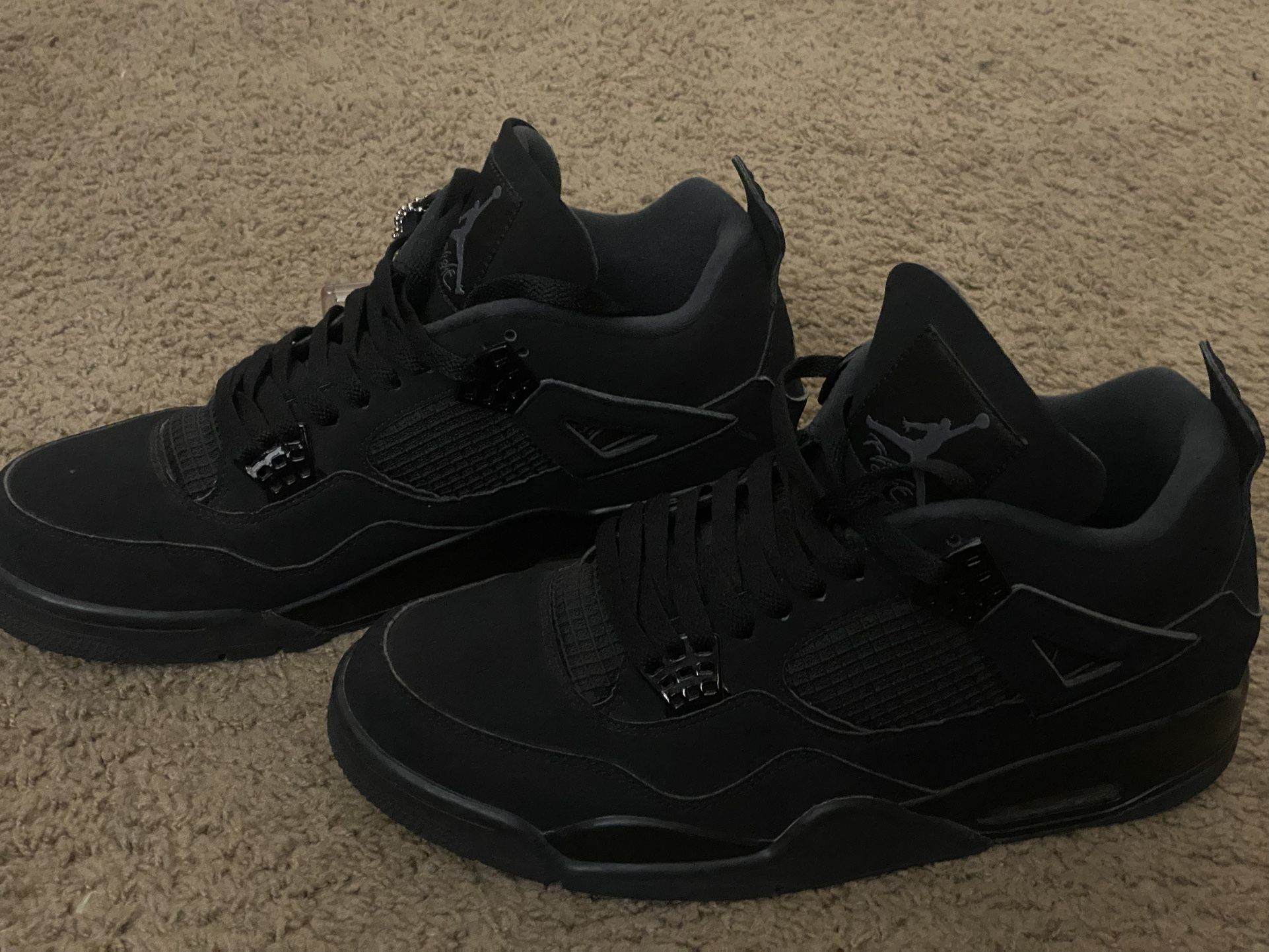 Air Jordan 4 Black Cat Size 12