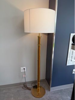 Crate and Barrel floor lamp