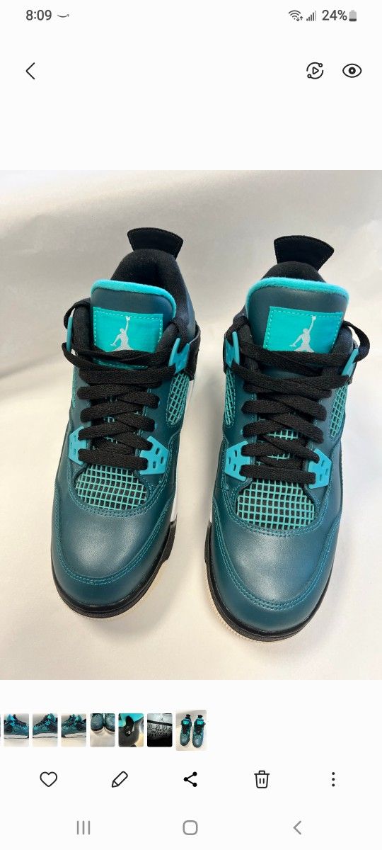 AIR JORDAN 4 RETRO 30TH BG TEAL for Sale in Fort Myers FL OfferUp