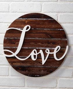 Love plaque