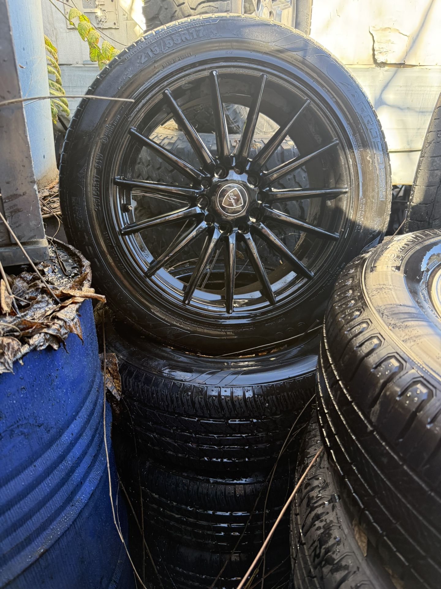 4 Elegant Set of 4 Rims And Tires