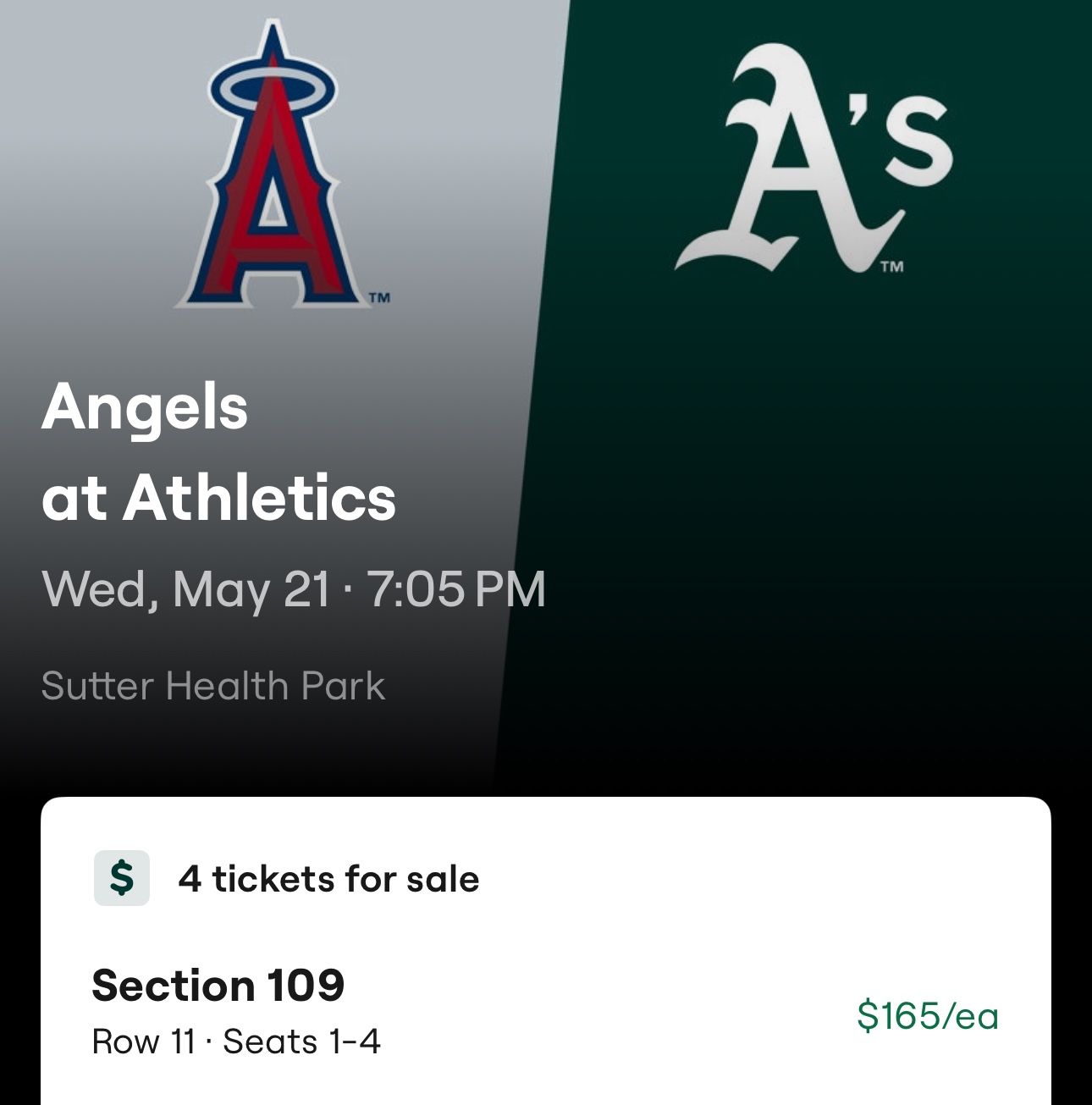 Angels/A’s