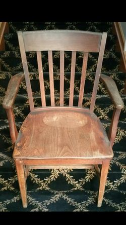 Antique Vintage wooden chair " Murphy "