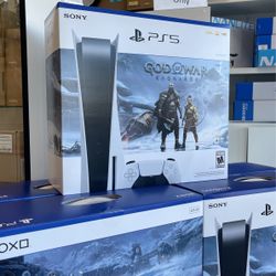 Sony PS5 With God Of War Game