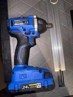 1/2” 24v kobalt impact wrench with battery