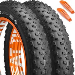 20/26x4.0 Fat Tires Replacement 2 Pack