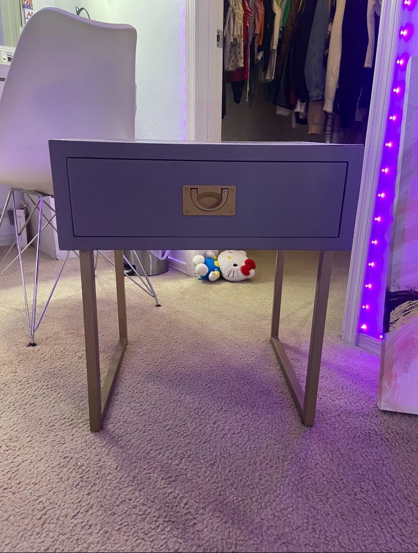 Grey Side Table