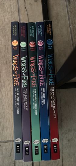 Wings of Fire Graphic Novels #1-5