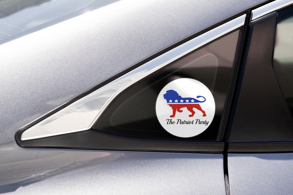Patriot Party Decal