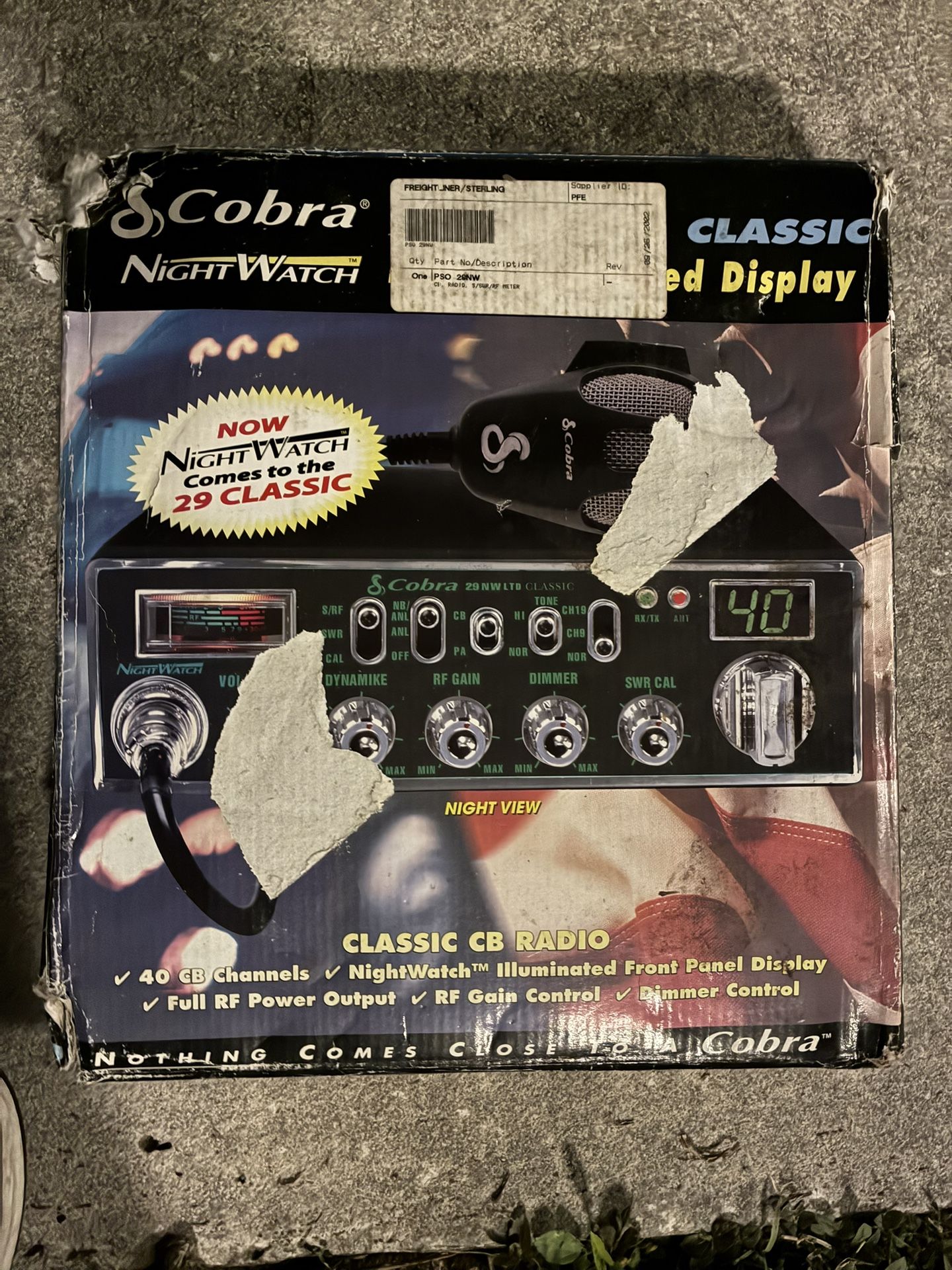 Cobra Nightwatch CB Radio