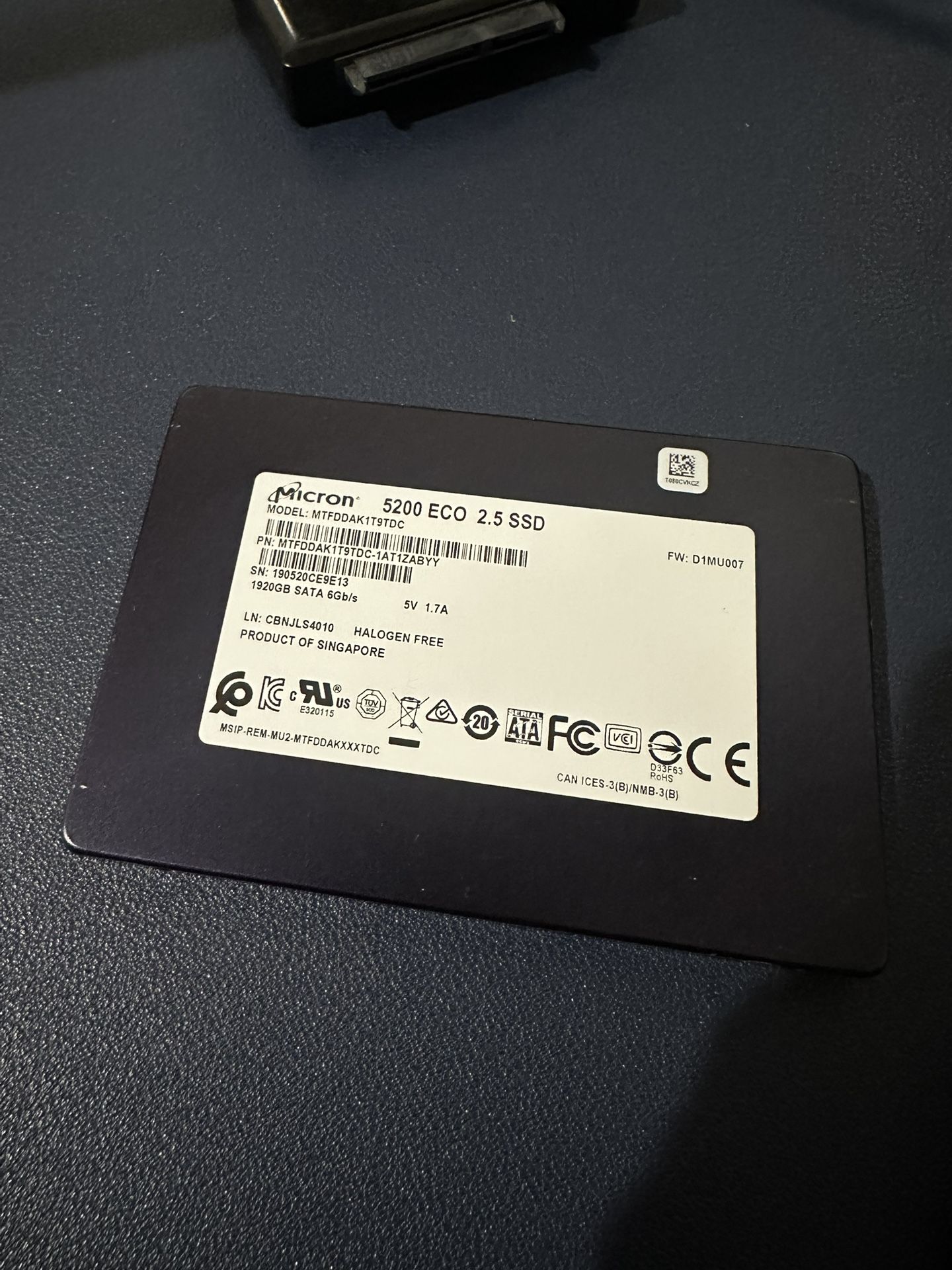 Samsung pm863 960gb 1tb