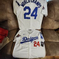 Dodgers 2024 World Series Champions Jersey 