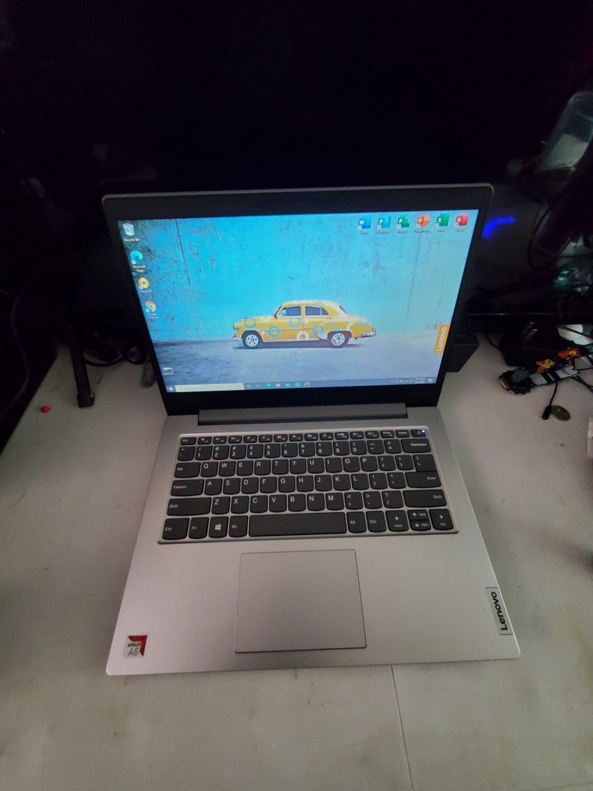 LENOVO IDEAPAD SLIM 1-14AST-05 LAPTOP AMD A6-9220E 1.60GHZ 64GB EMMC 4GB 64BITS WIFI WEB CAM BLUETOOTH WINDOWS 10 HOME OFFICE PLUS 2021 14 INCHES 