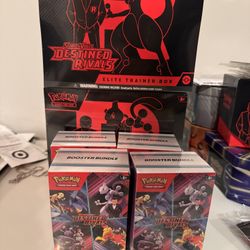 Destined Rivals etb+booster bundle
