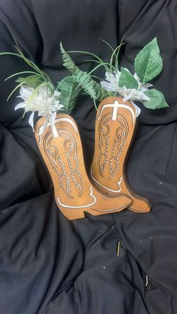Cowboy Boots Hanging Decor