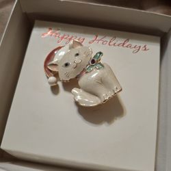 Cat Brooch