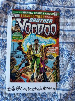 Strange Tales #169  (1973) Origin And First Appearance Of Brother Voodoo ~VF-