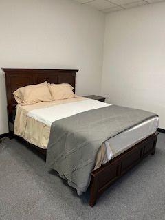 Queen Bedframe With Mattress